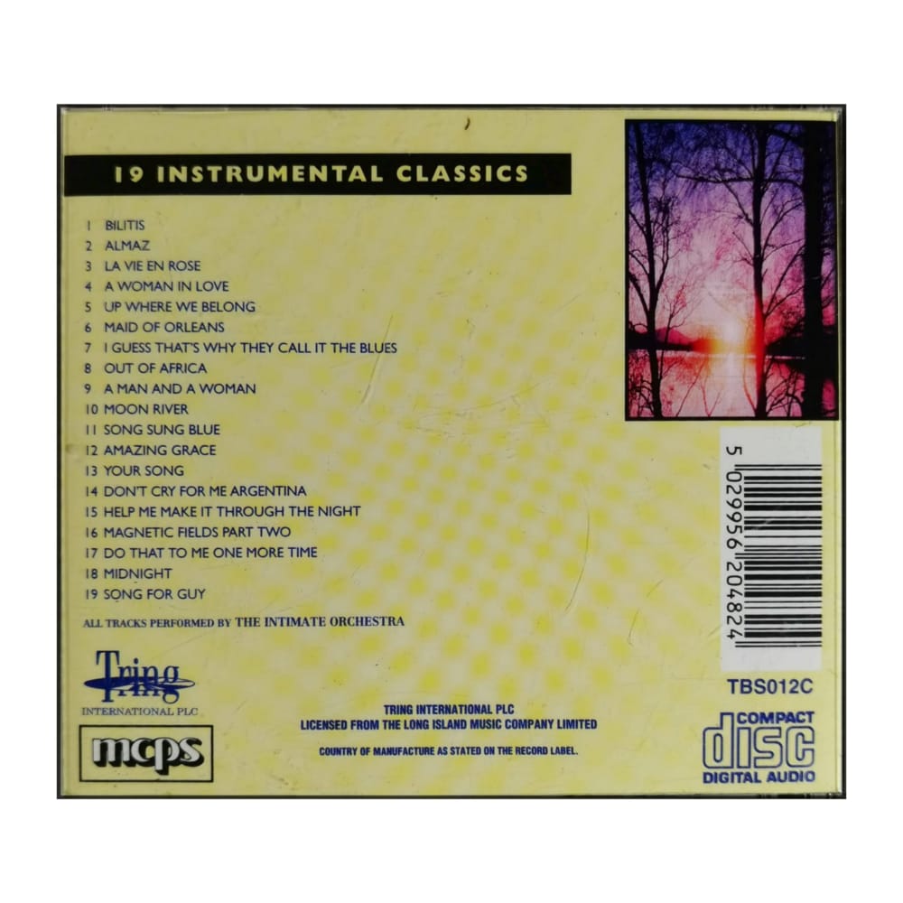 The Intimate Orchestra: Instrumental Moods Disc-3