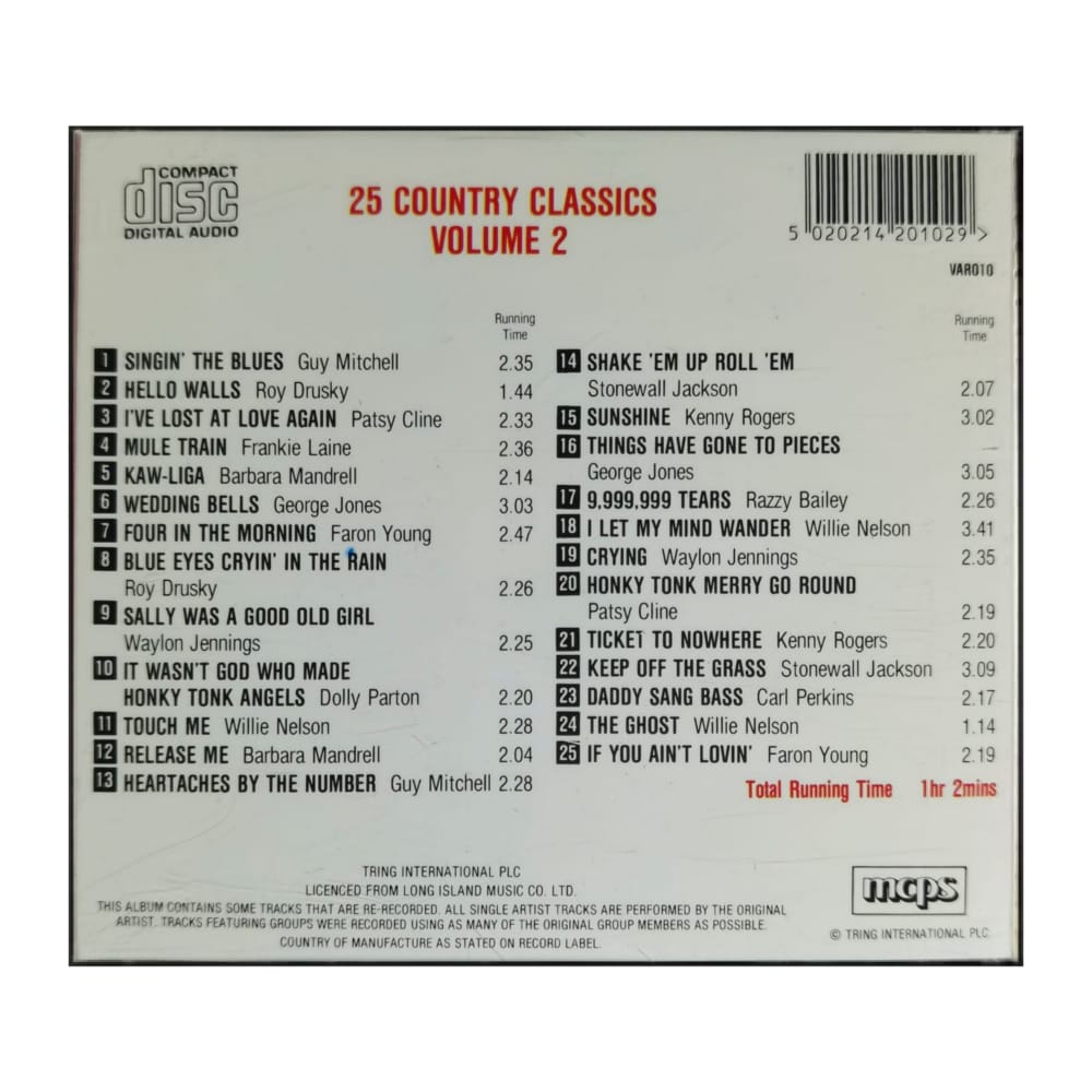 25 Country Classics V2