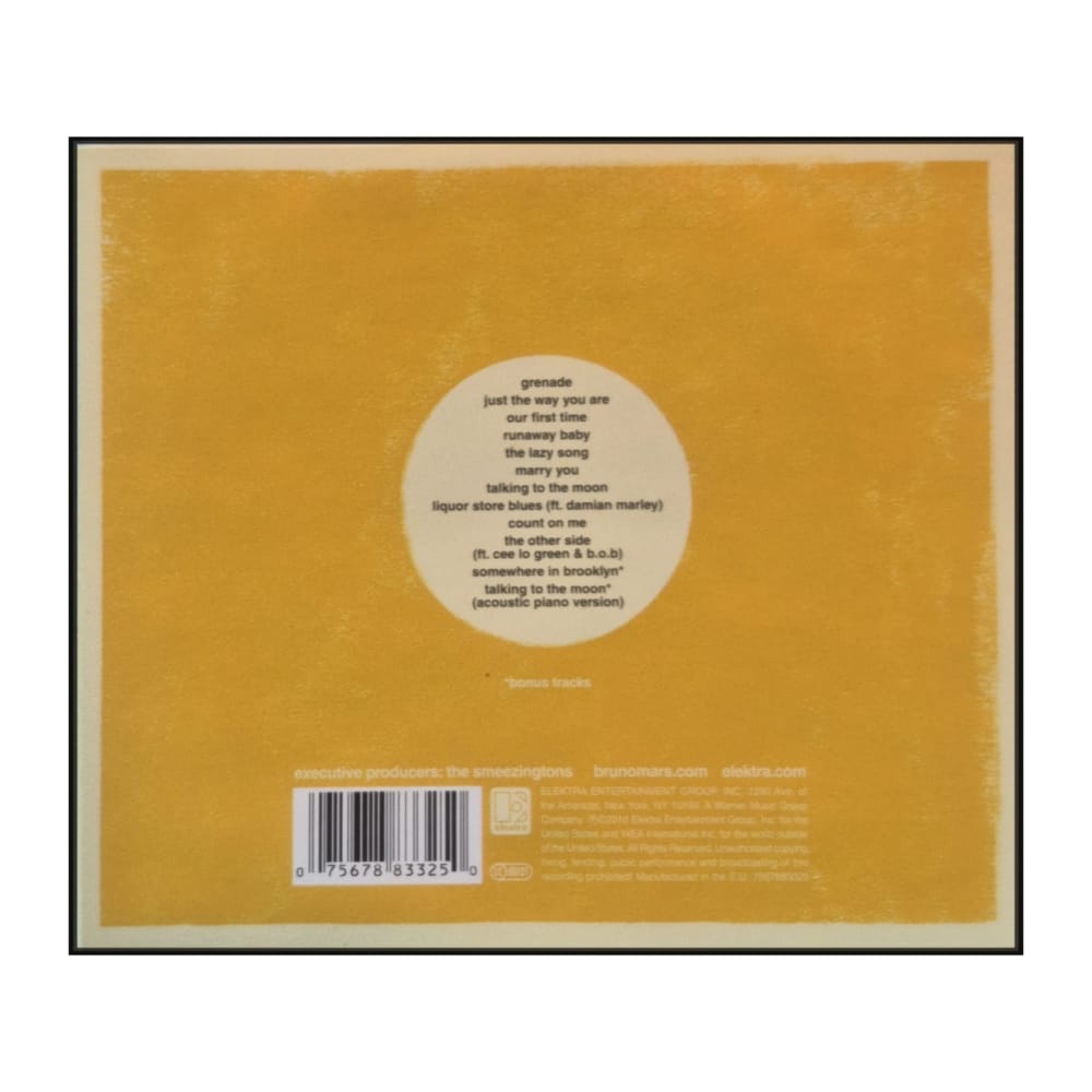 Bruno Mars: Doo-Wops & Hooligans