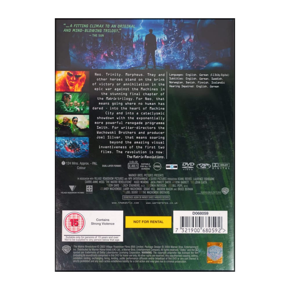 The Matrix: Revolutions