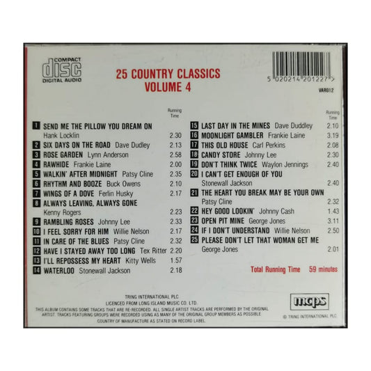 25 Country Classics V4