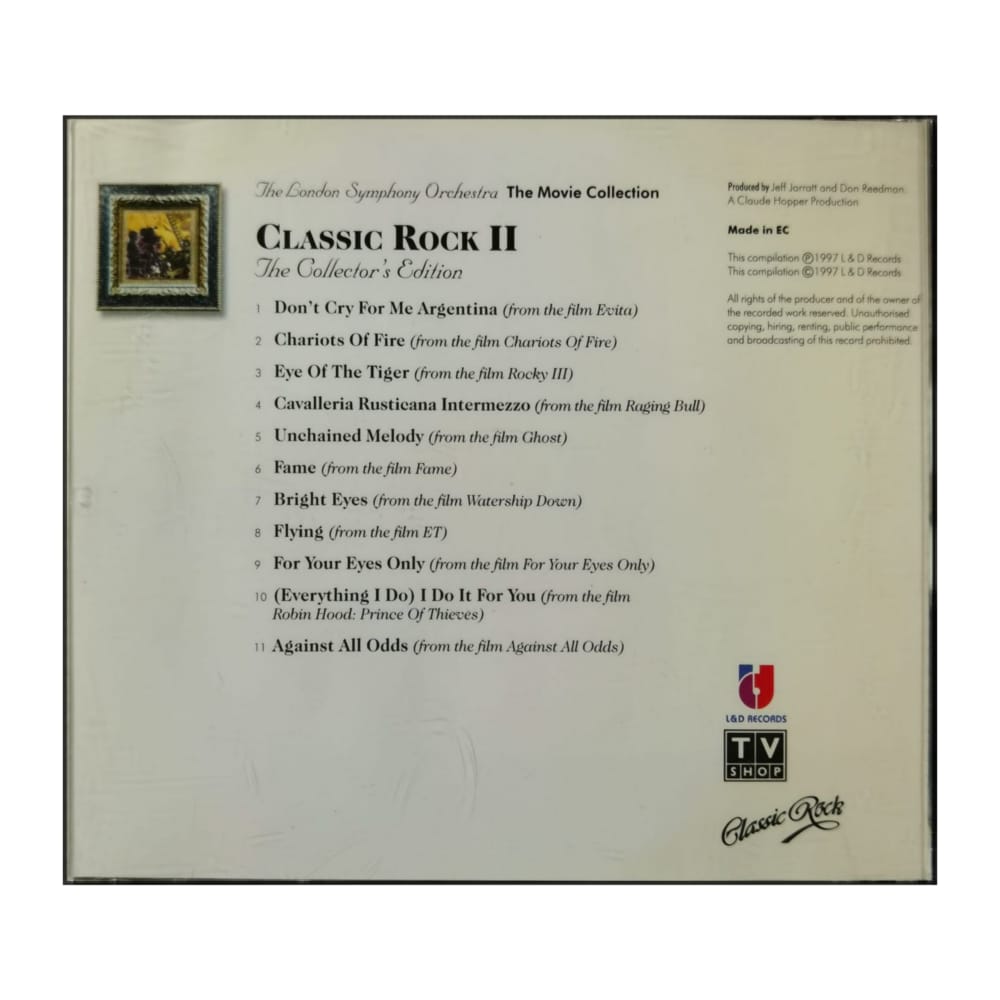 The London Symphony Orchestra: Classic Rock 2: The Movie Collection