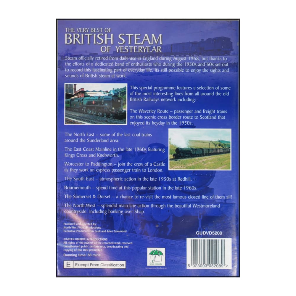 The Very Best Of British Steam Of Yesteryear