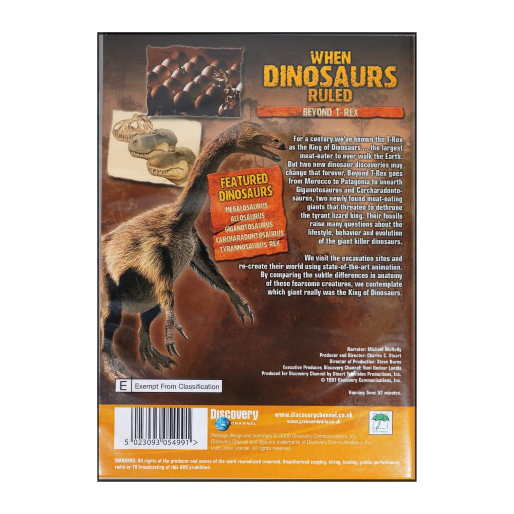 When Dinosaurs Ruled: Beyond T-Rex