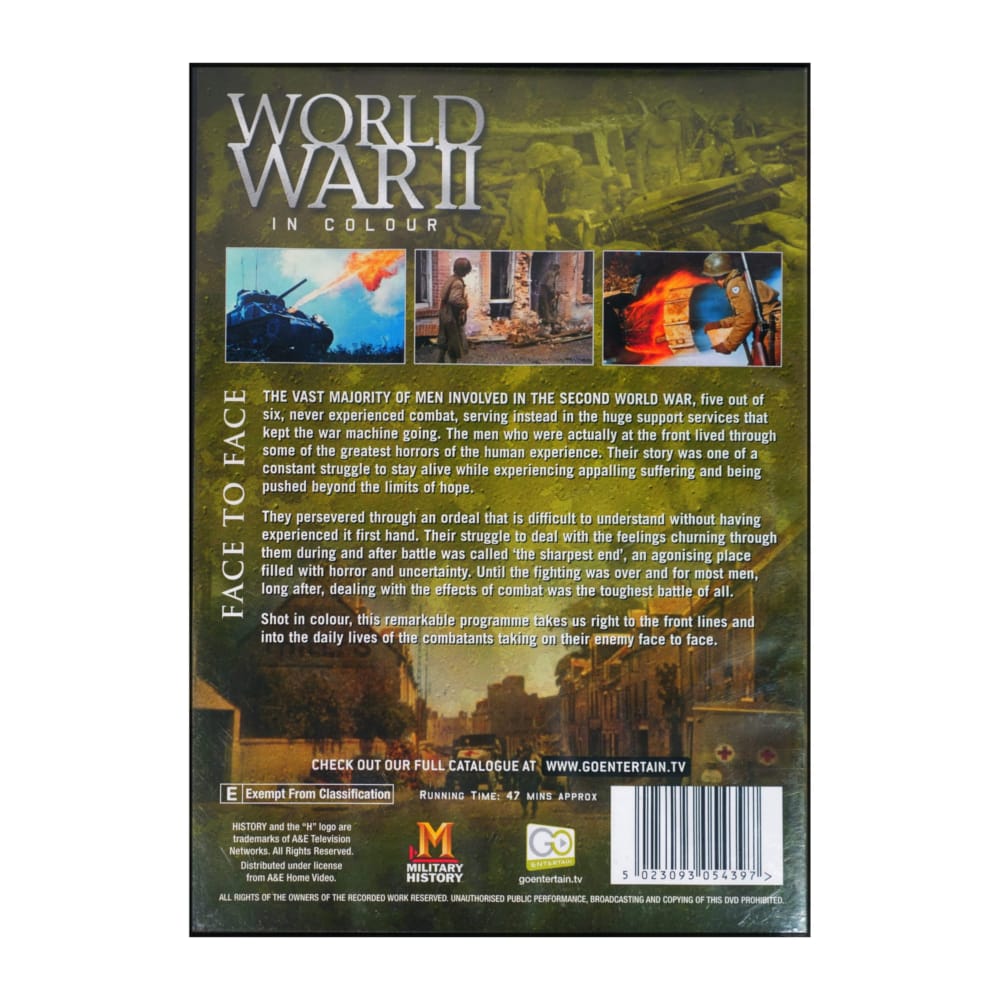 World War 2 In Color: Face To Face