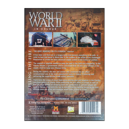 World War 2 In Color: Fuelling The Fire