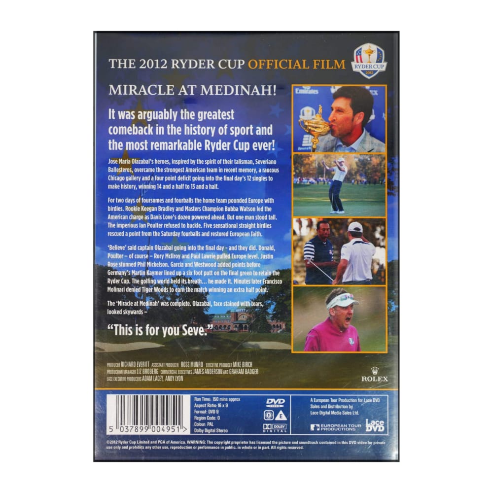 The 2012 Ryder Cup - Official Film