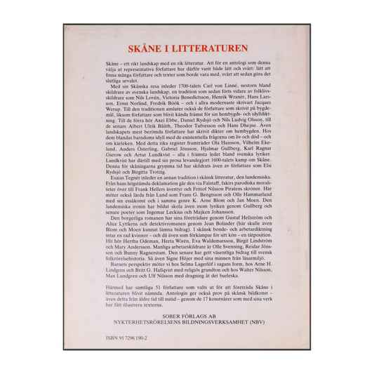 Skåne I Litteraturen