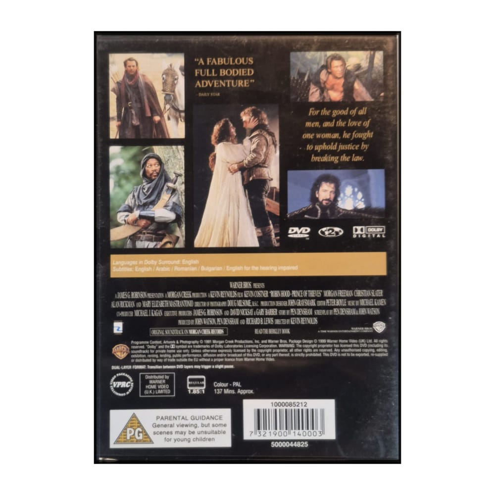 Robin Hood: Prince Of Thieves