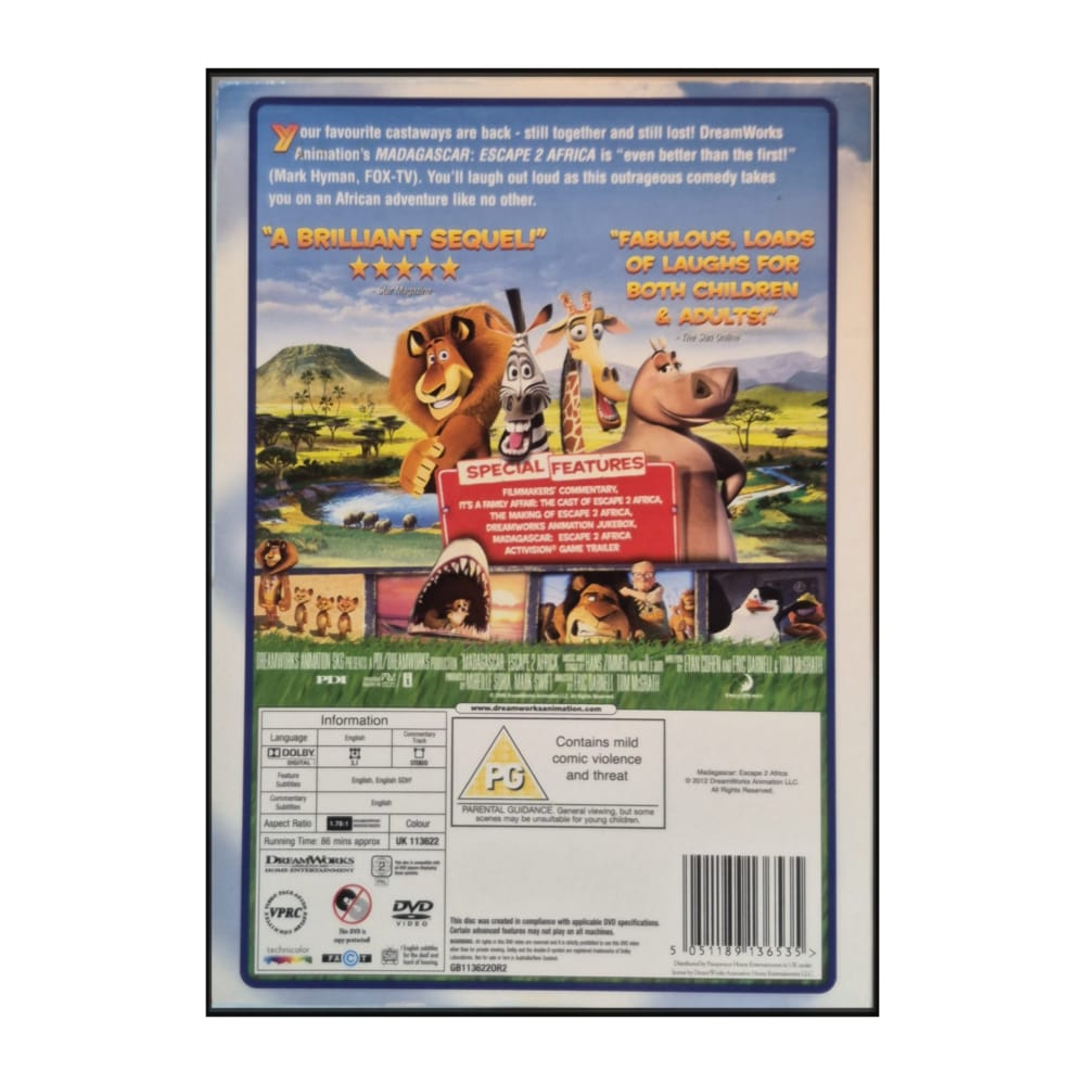 Madagascar 2: Escape 2 Africa
