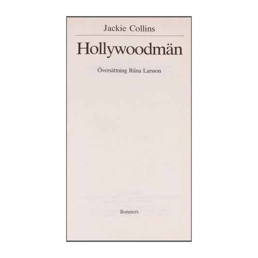 Jackie Collins: Hollywood Män