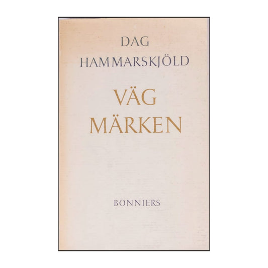 Dag Hammarskjöld: Väg Märken