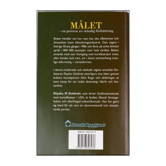 Eliyahu M. Goldratt & Jeff Cox: Målet