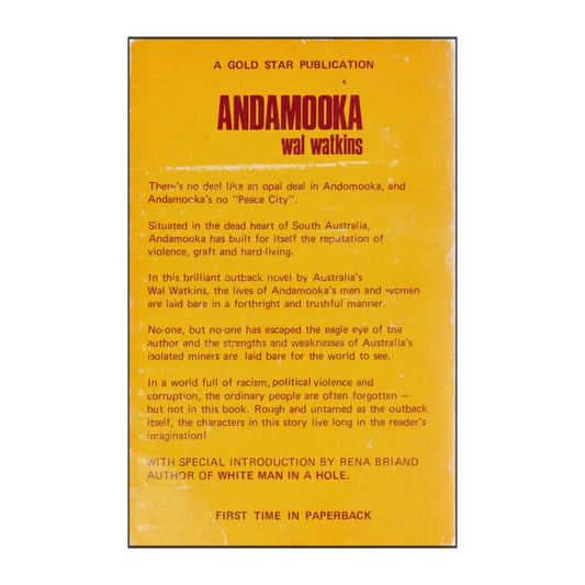 Wal Watking: Andamooka