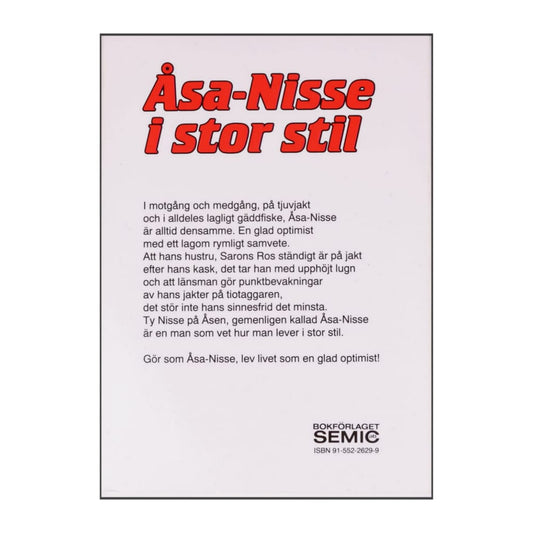Stig Cederholm: Åsa-Nisse I Stor Stil