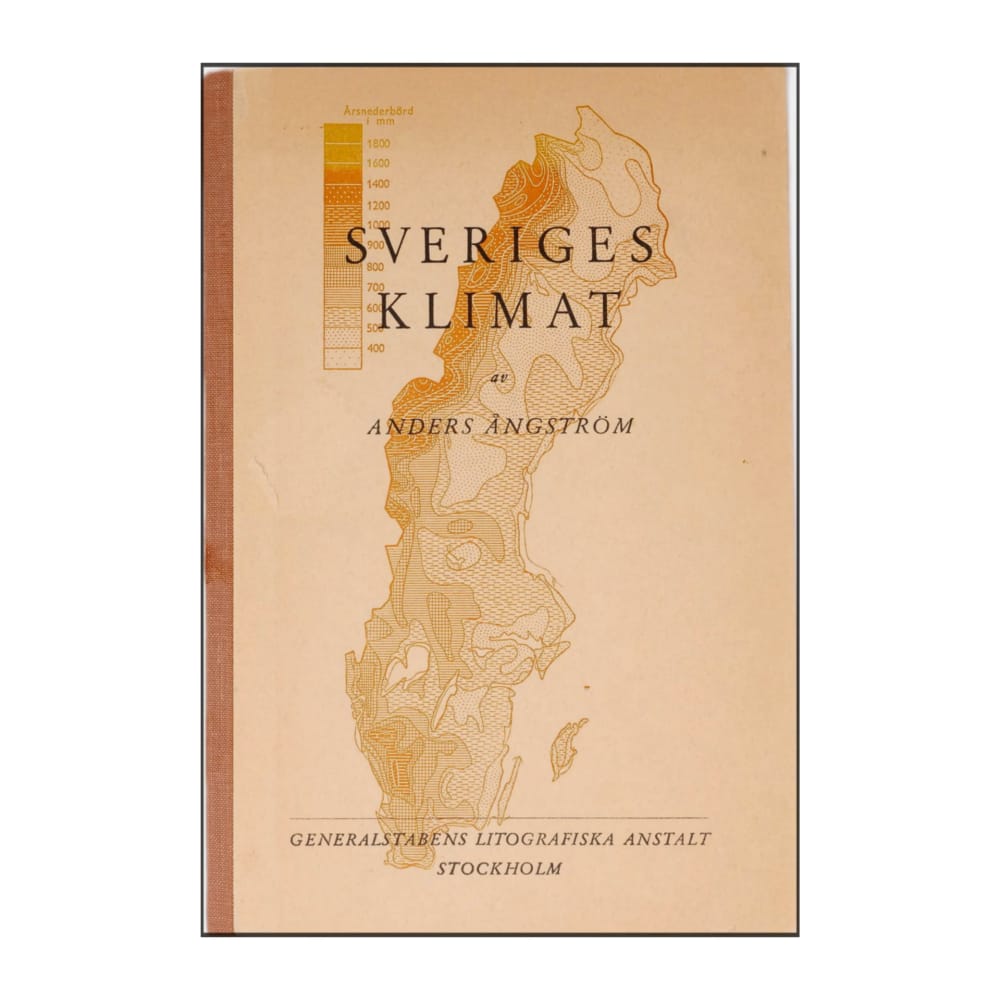 Anders Ångström: Sveriges Klimat