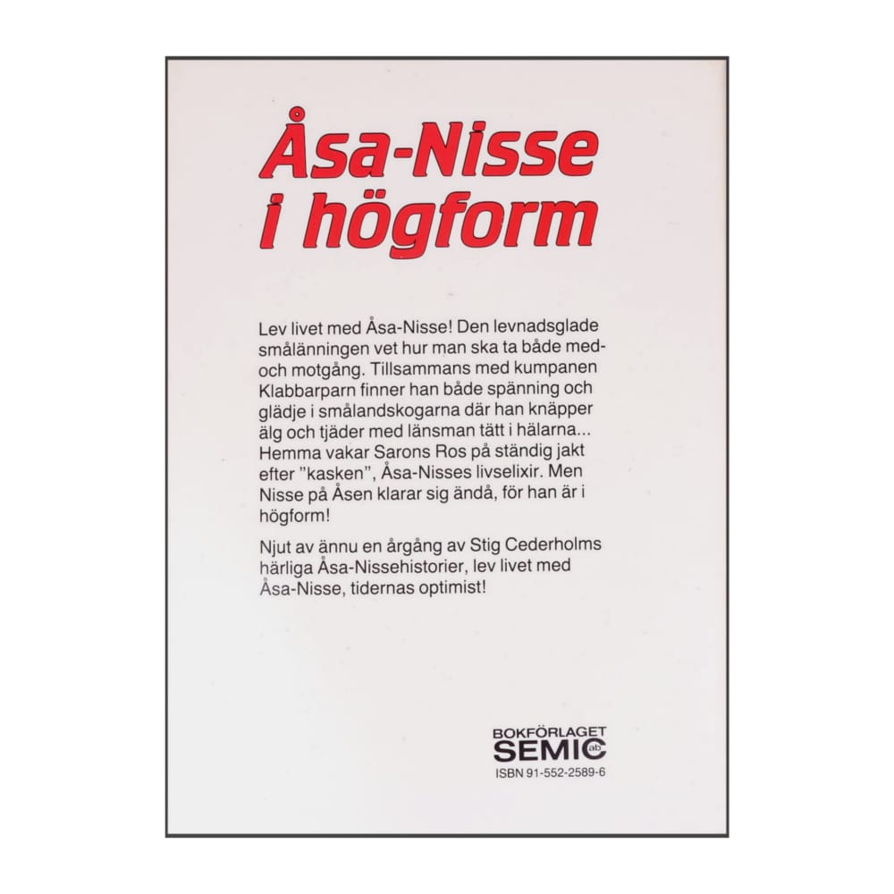 Stig Cederholm: Åsa-Nisse I Högform