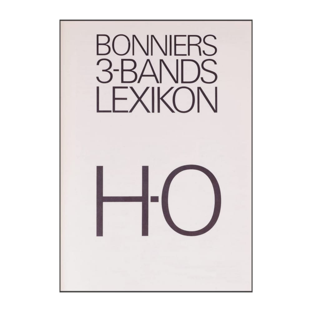 Bonniers 3-Banslexikon H-O