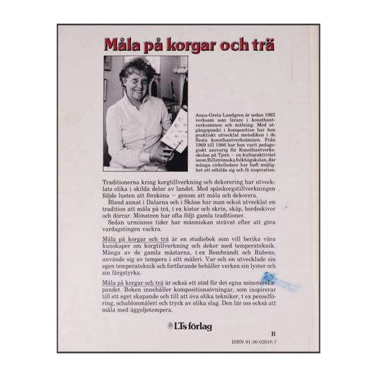Anna-Greta Lundgren: Måla På Korgar Och Trä