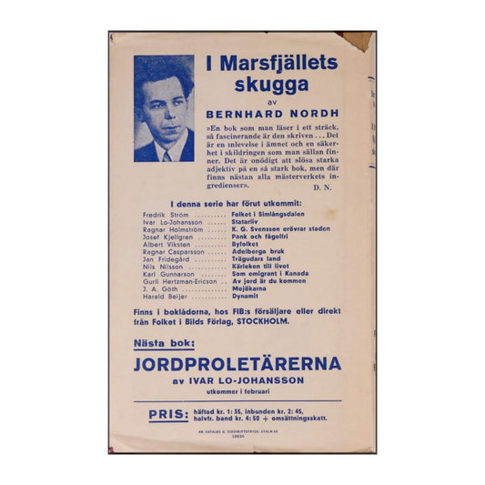Bernhard Nordh: I Marsfjällets Skugga