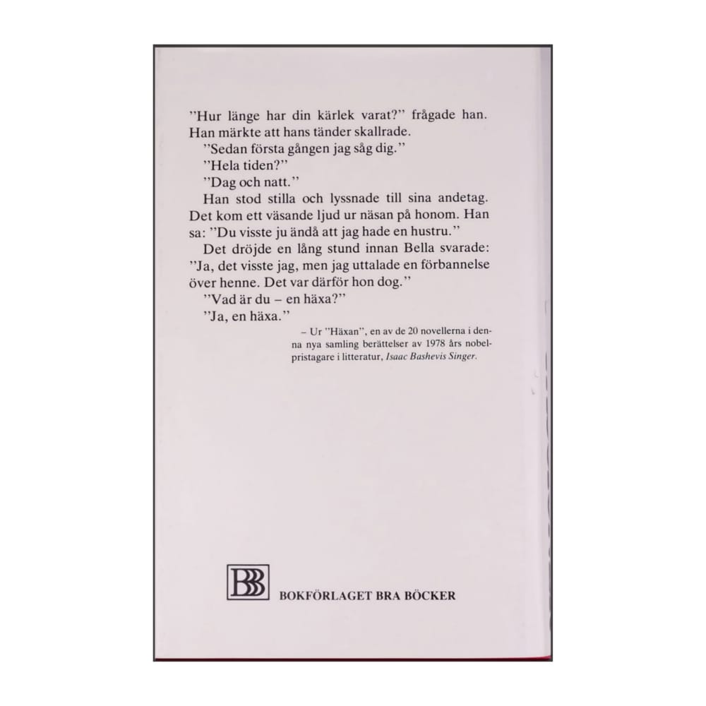 Isaac Bashevis Singer: Passioner