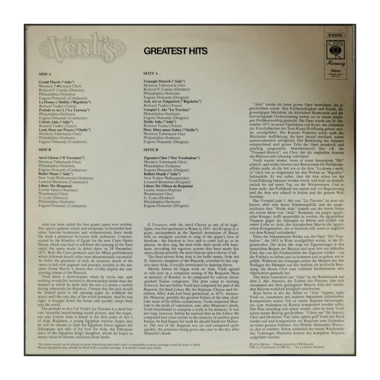 Giuseppe Verdi: Greatest Hits