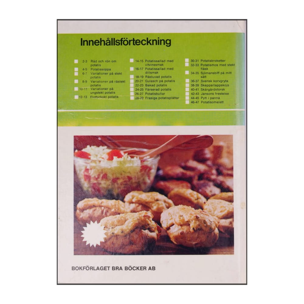 Lotte Haveman & Margareta Wickman: Boken Om Potatis