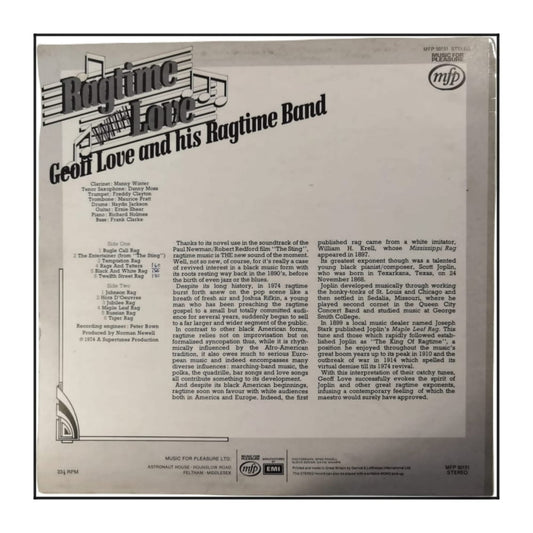 Geoff Love And His Ragtime Band: Ragtime With Love