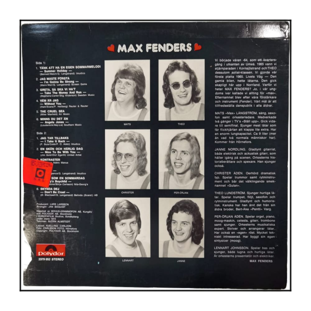 Max Fenders: En Hjärtesak