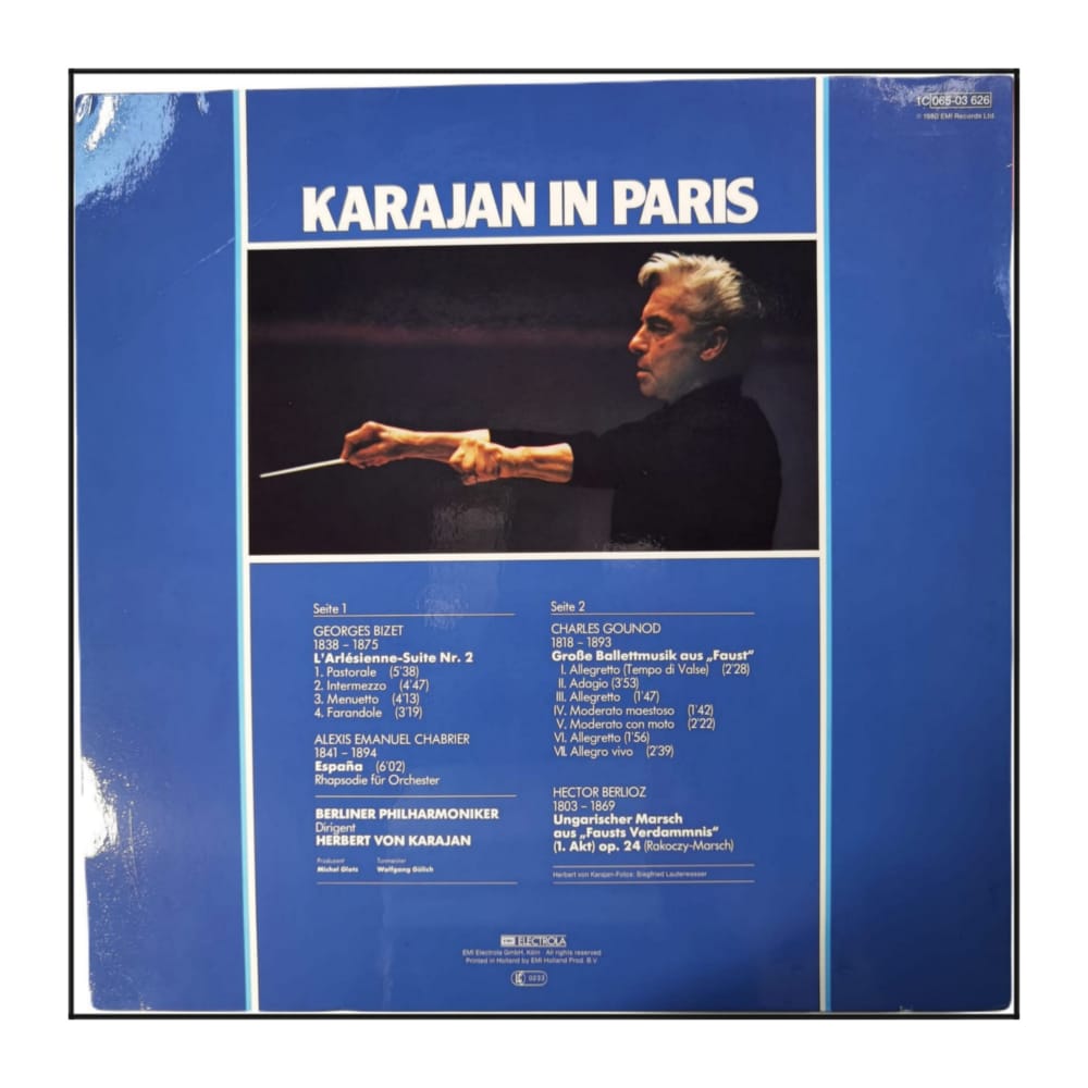 Berliner Philharmoniker & Herbert Von Karajan: Karajan In Paris