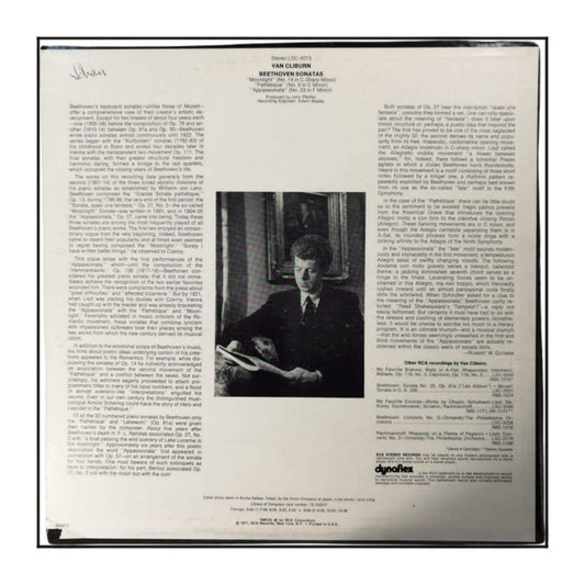 Ludwig Van Beethoven & Van Cliburn: Beethoven Sonatas