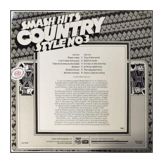 Smash Hits Country Style - No 3