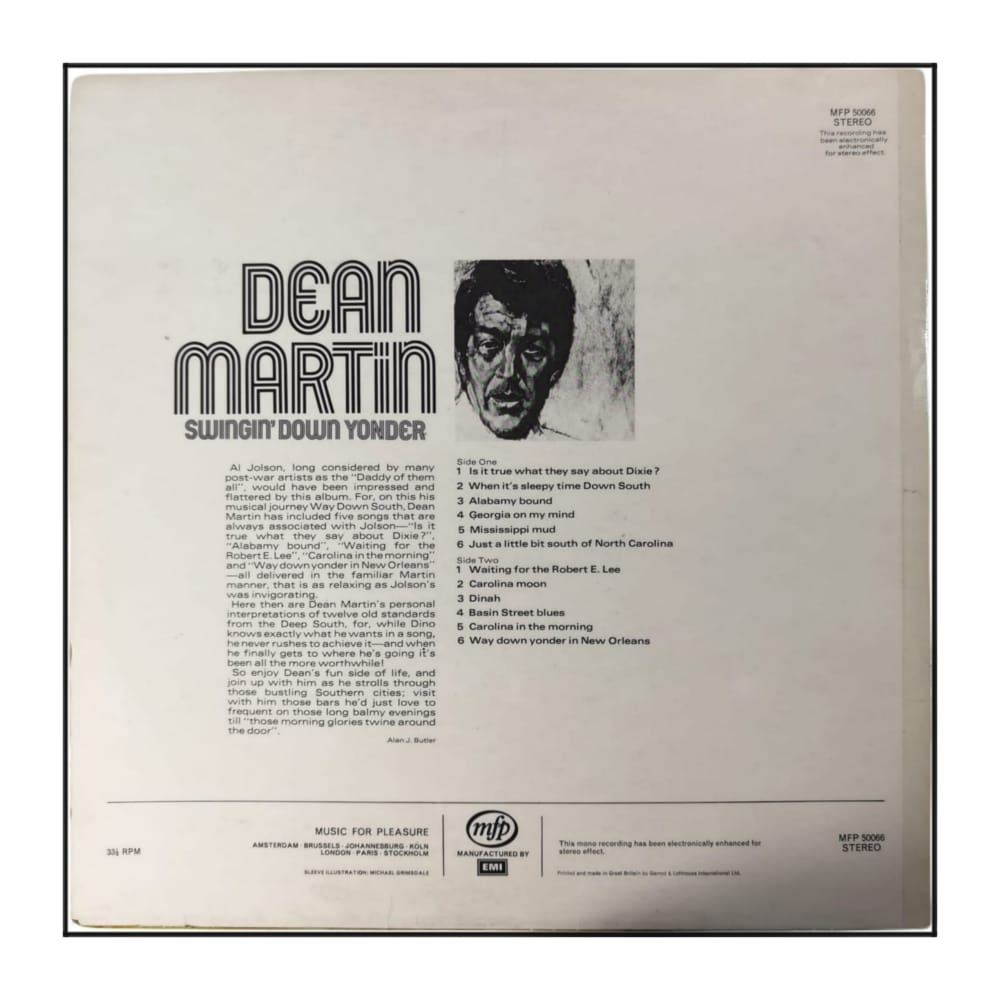 Dean Martin: Swingin Down Yonder