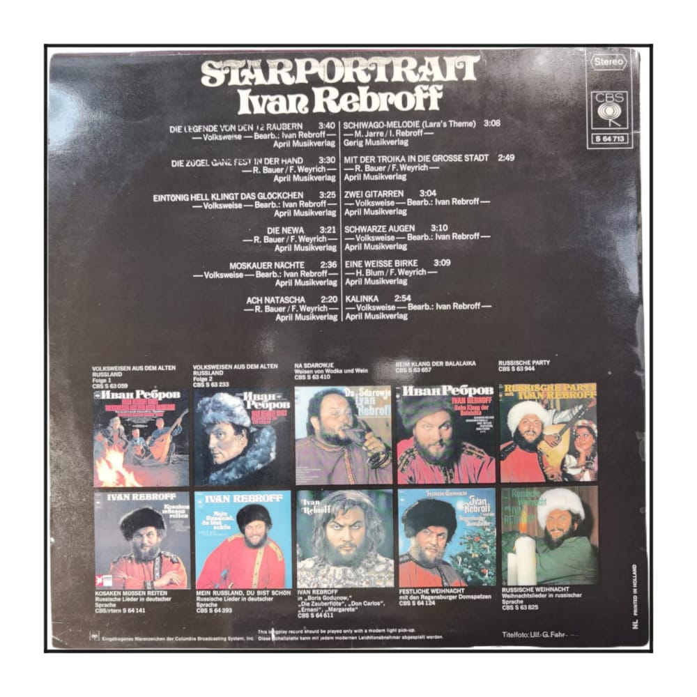 Ivan Rebroff: Starportrait