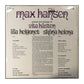 Max Hansen: Vita Hästen - Lilla Helgonet - Sköna Helena