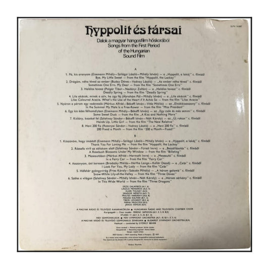 Hyppolit És Társai