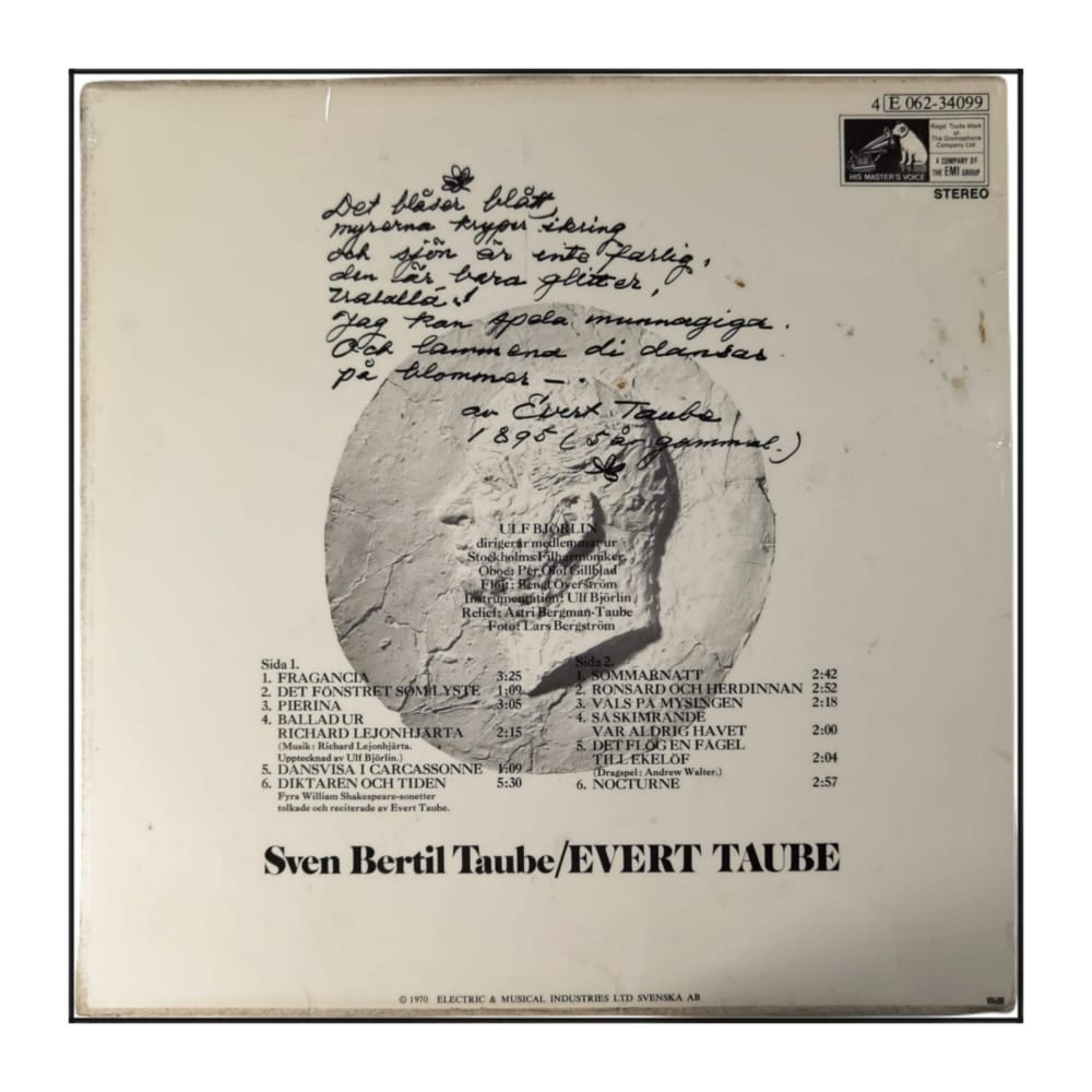 Sven-Bertil Taube: Evert Taube