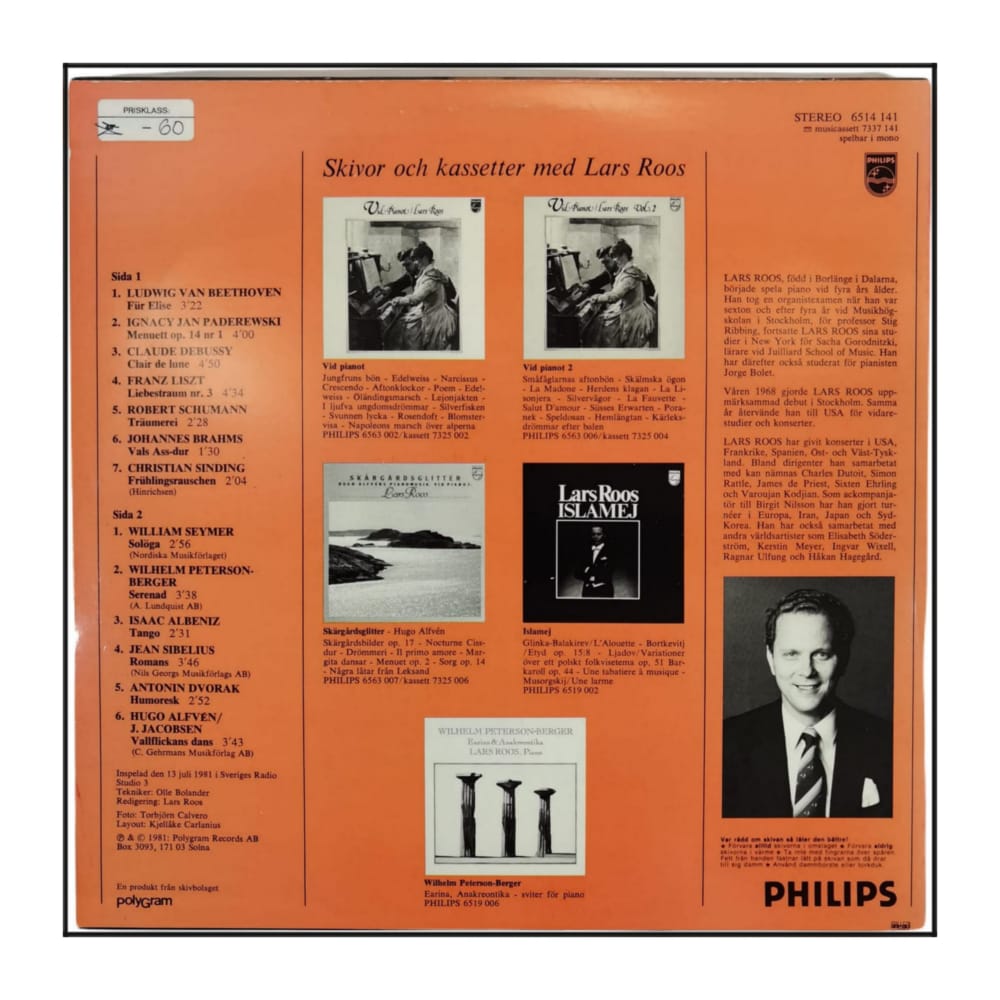 Lars Roos: Piano