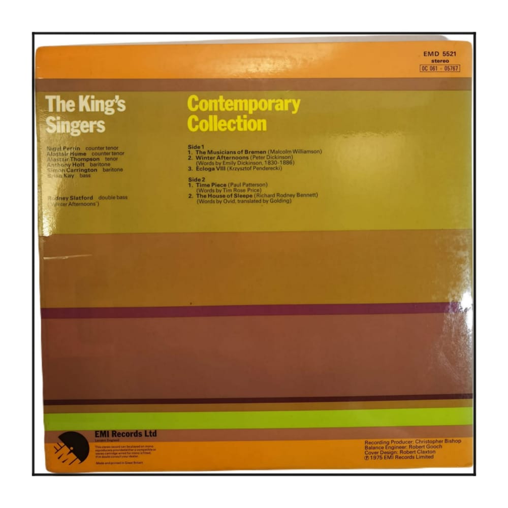 The King'S Singers: Contemporary Collection
