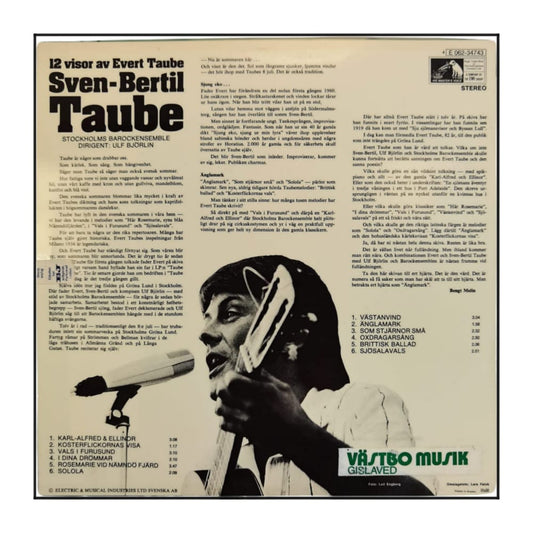 Sven-Bertil Taube: 12 Visor Av Evert Taube