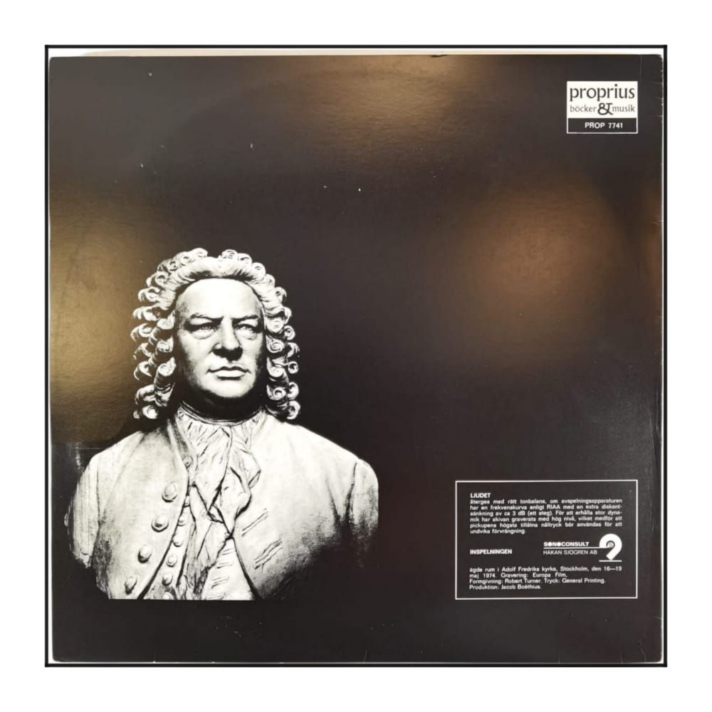 Johann Sebastian Bach: Musik Till Tröst Och Glädje