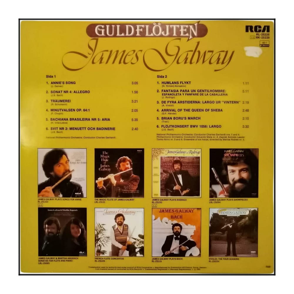 James Galway: Guldflöjten