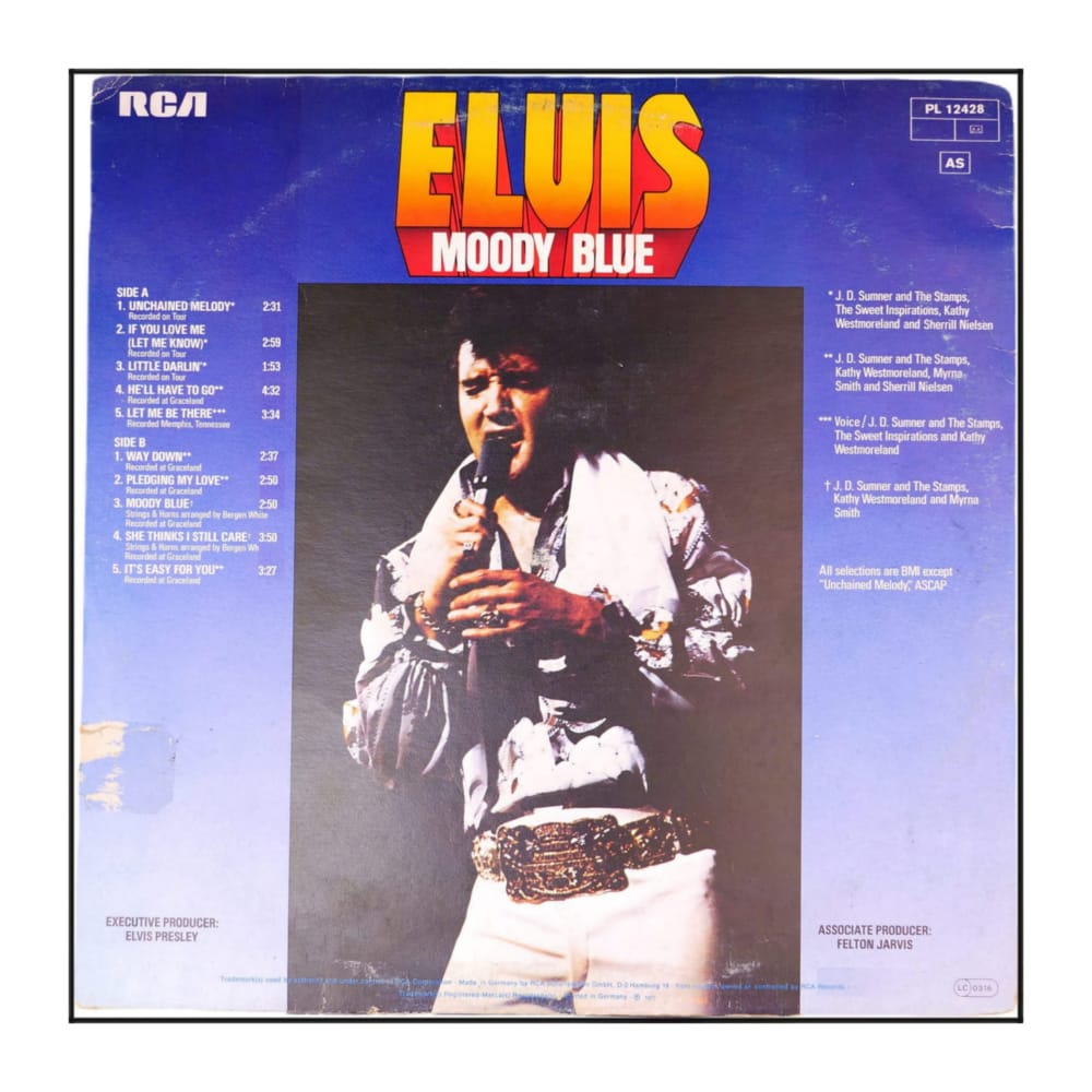 Elvis Presley: Moody Blue