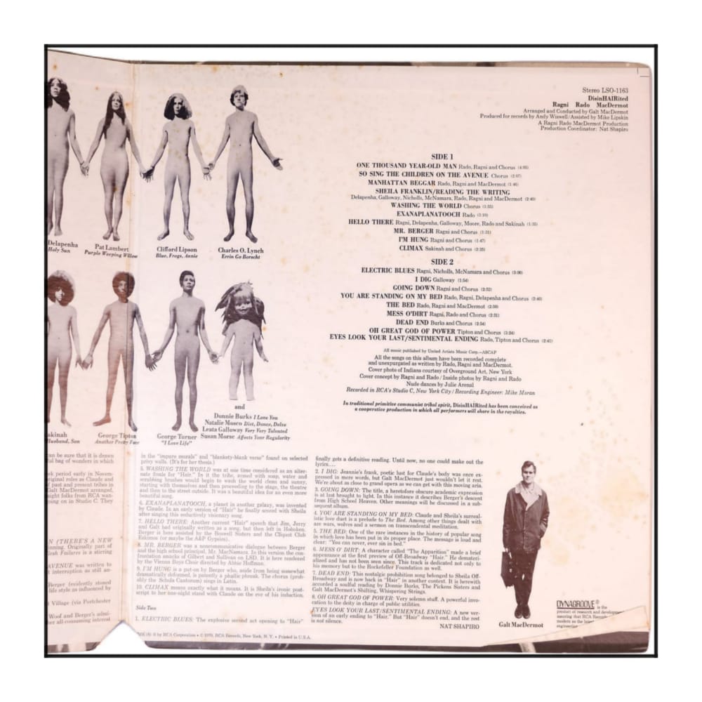 Gerome Ragni: Disinhairited