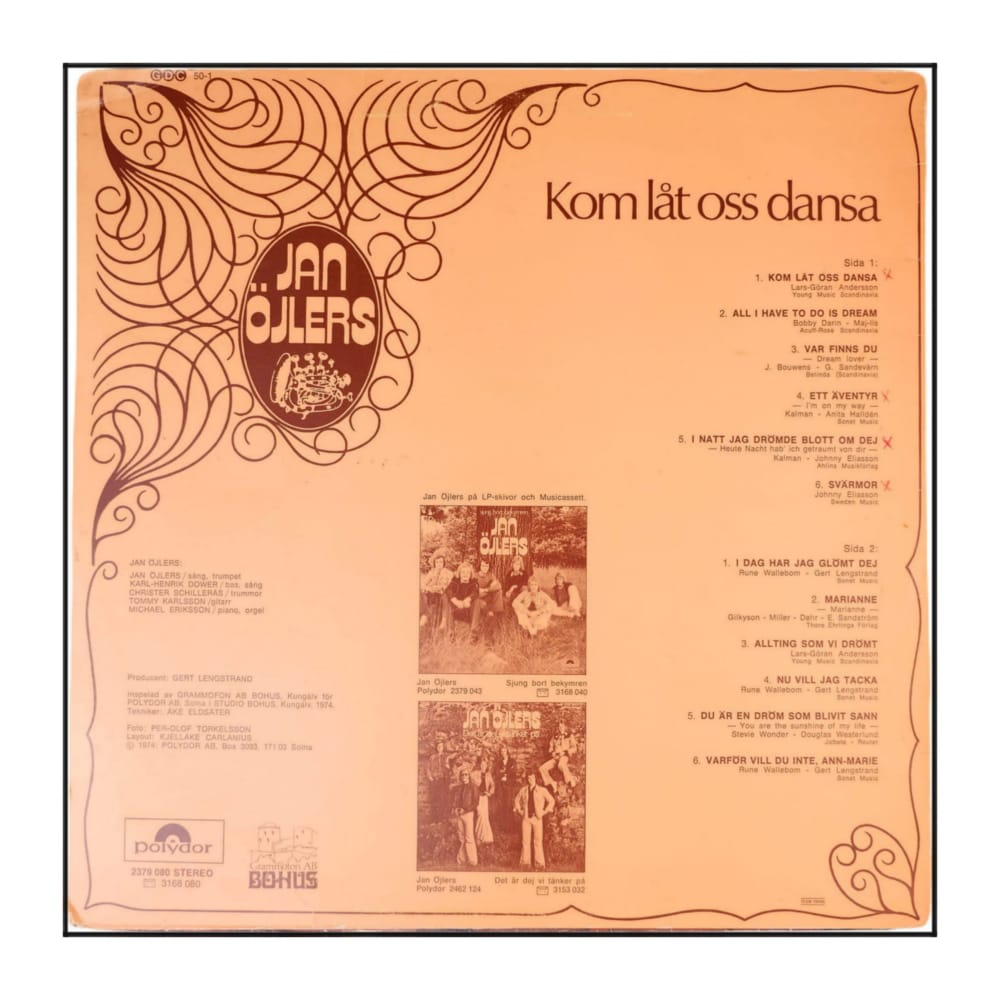 Jan Öjlers: Kom Låt Oss Dansa