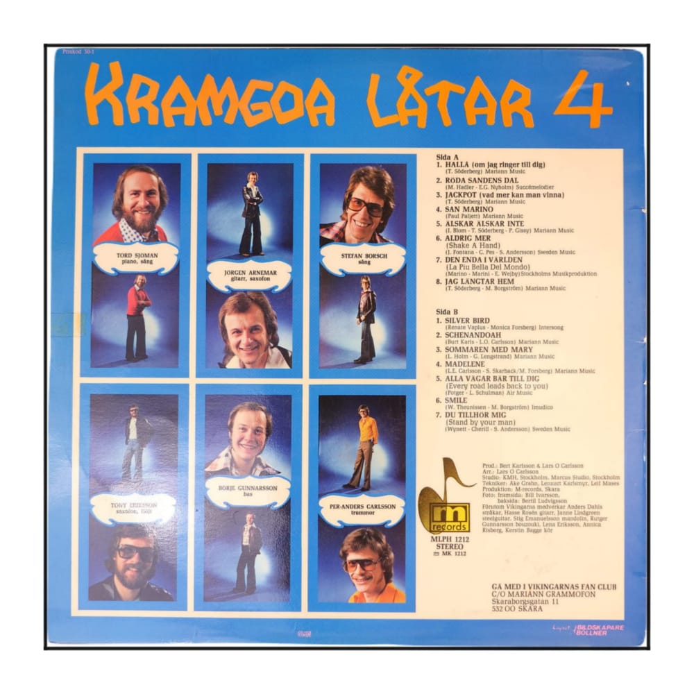 Vikingarna: Kramgoa Låtar 4