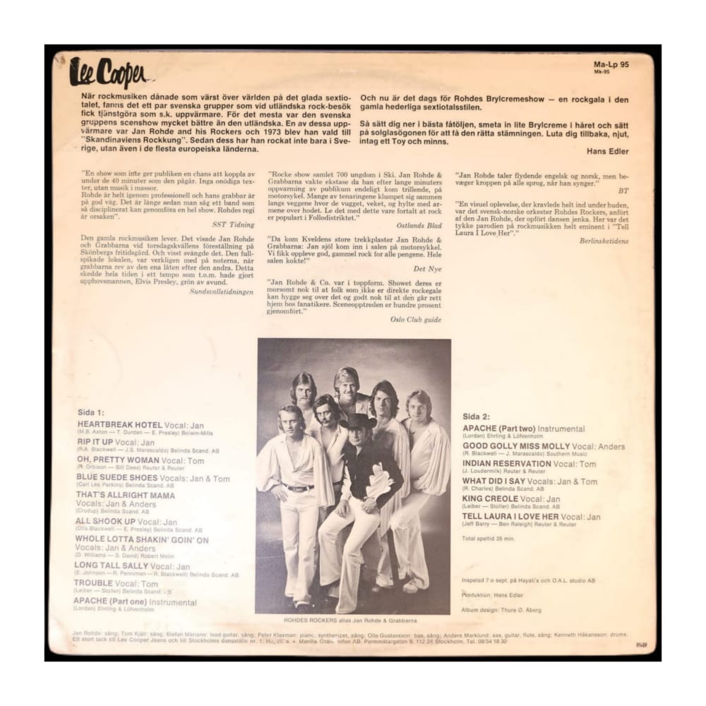 Rohdes Rockers: At Hayati'S Brylcreme Show