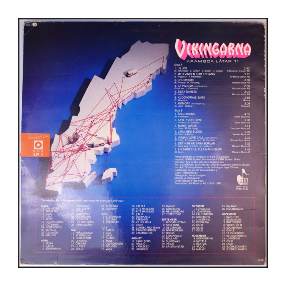 Vikingarna: Kramgoa Låtar 11