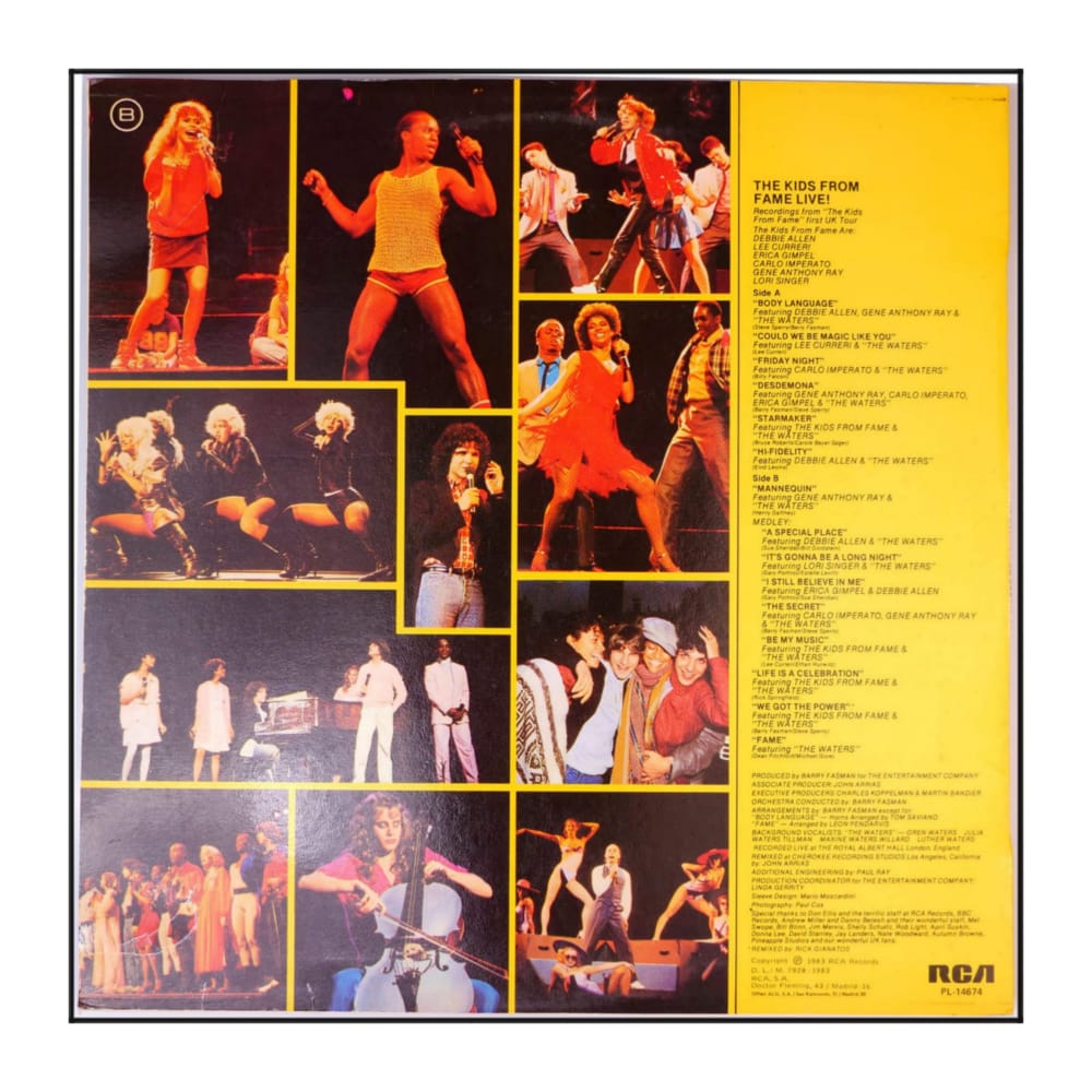 Los Chicos De Fama: En Vivo