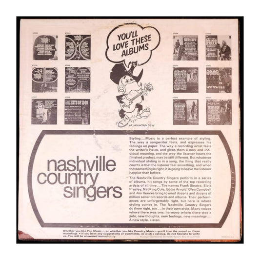 Nashville Country Singers: Mountain Dew Country Gold Hits